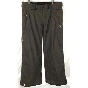 Womens Size XL Bonfire Brown Classic Fit Snowboarding Radiant Snow Pants